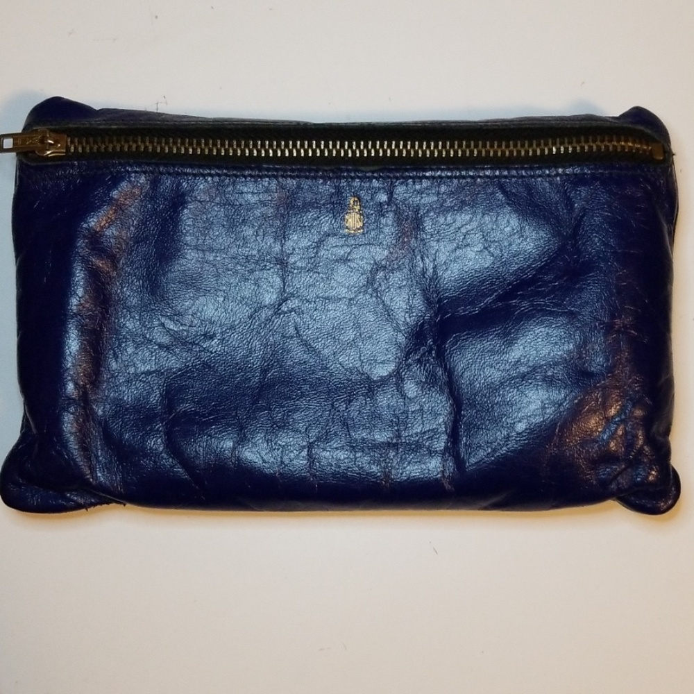 Vintage Mark Cross Folding Flats Zip Up Case